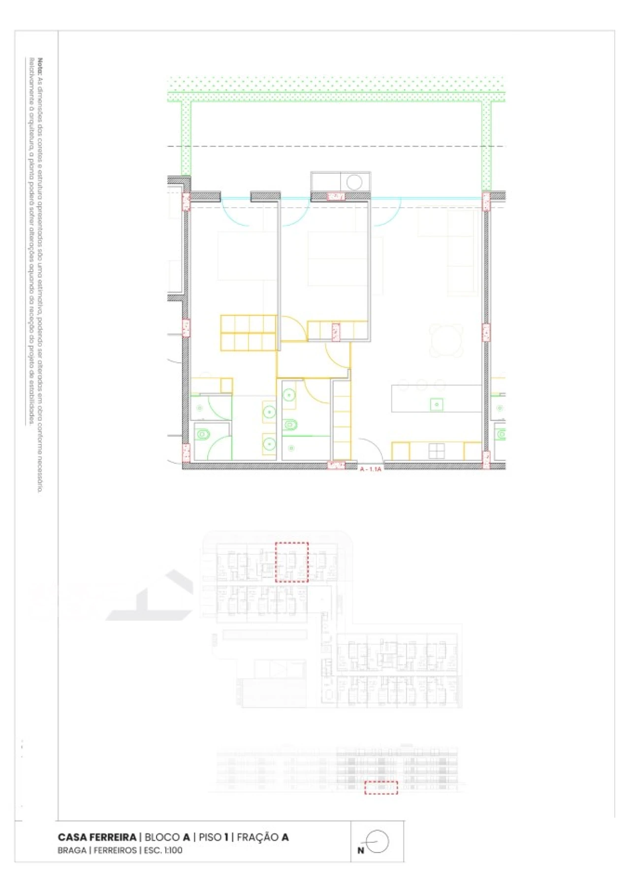 Apartamento T2 para Venda em Ferreiros e Gondizalves Foto 10