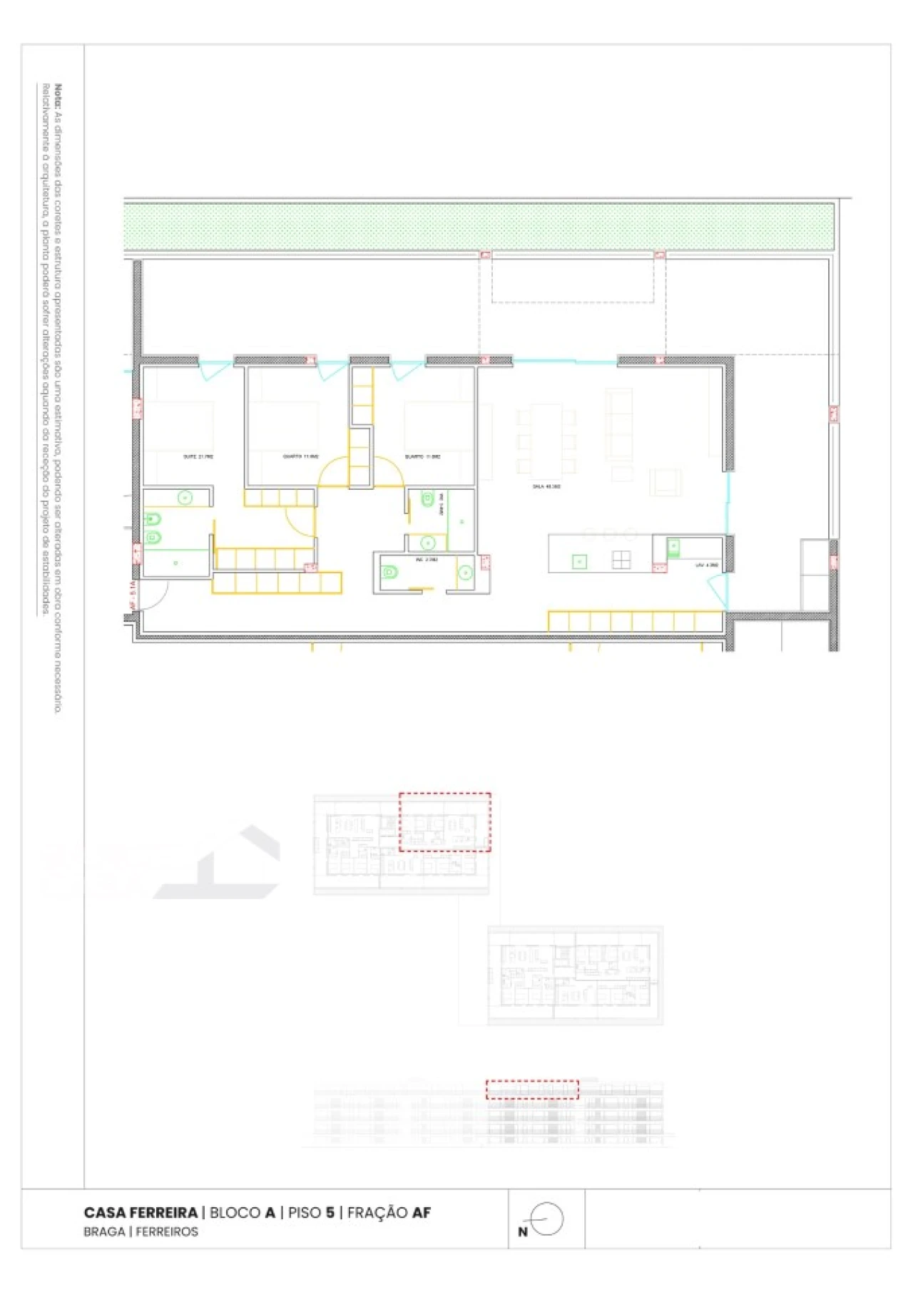 Apartamento T3 para Venda em Ferreiros e Gondizalves Foto 10