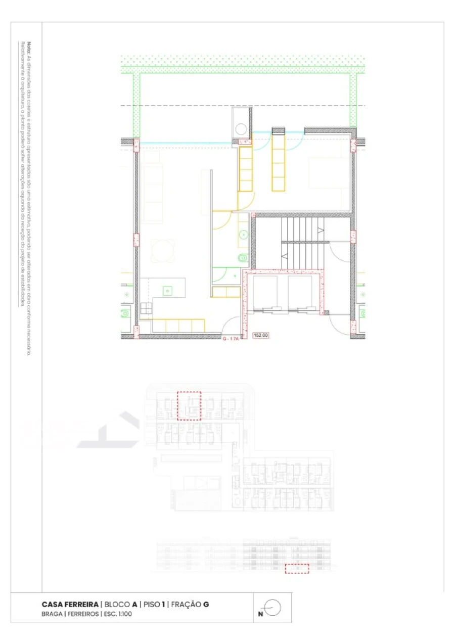 Apartamento T1 para Venda em Ferreiros e Gondizalves Foto 10