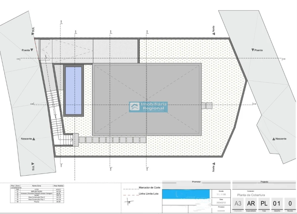 Moradia T4 para Venda em Monte Planta 4
