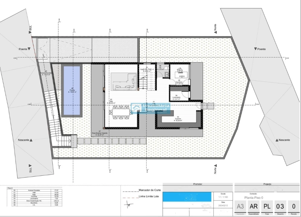 Moradia T4 para Venda em Monte Planta 2