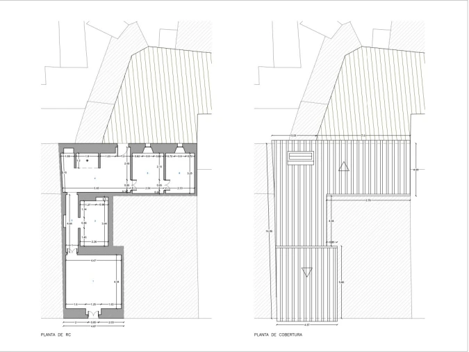Moradia T2 para Venda em Casa Branca Planta 2