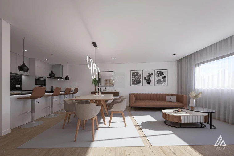 Apartamento T1 para Venda em Palmeira de Faro e Curvos Foto 8