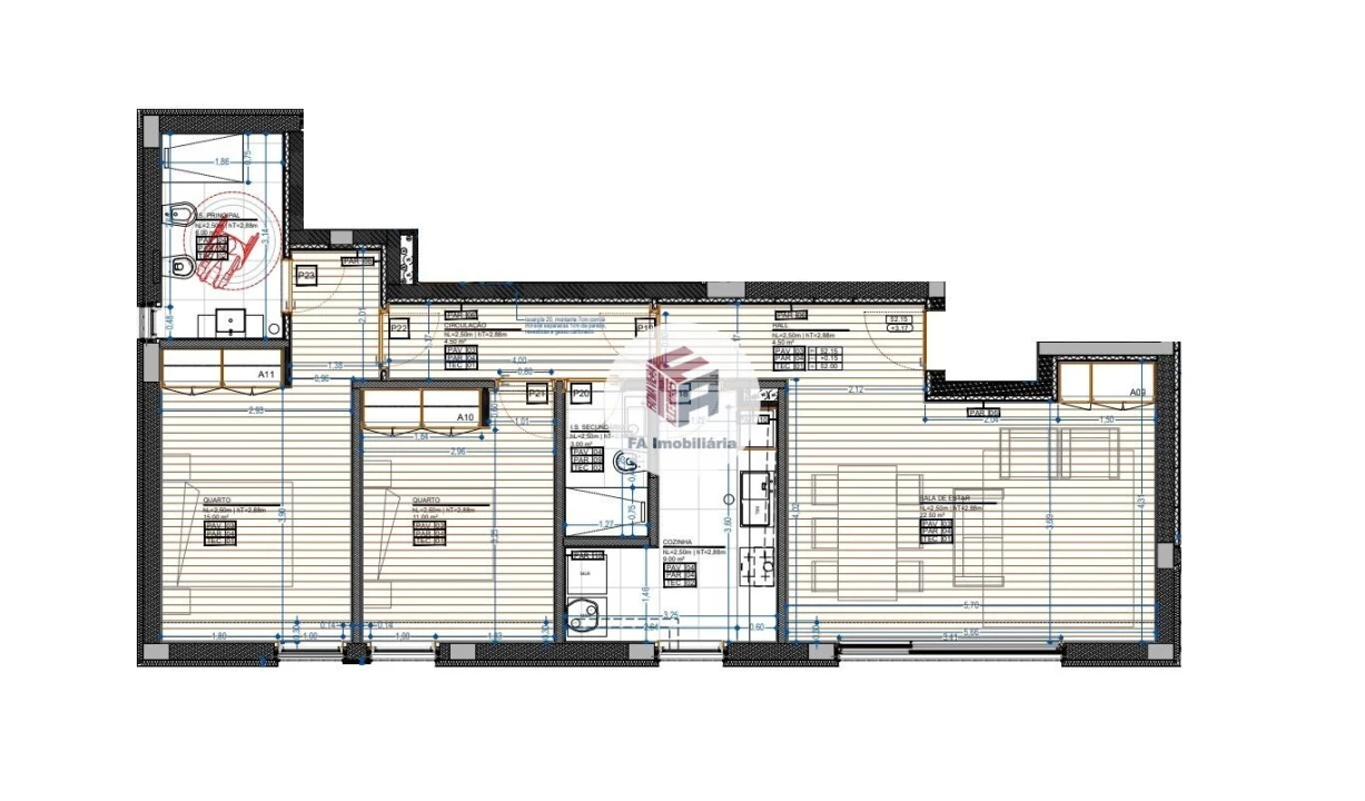 Apartamento T2 para Venda em Cidade da Maia Foto 2