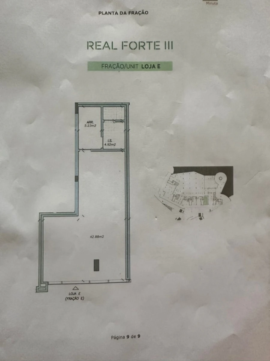 Loja para Arrendamento em Sacavém e Prior Velho Planta 1