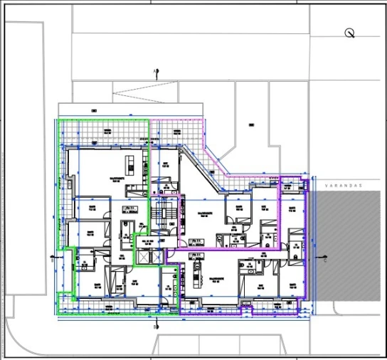 Apartamento T4 para Venda em Costa da Caparica Planta 3