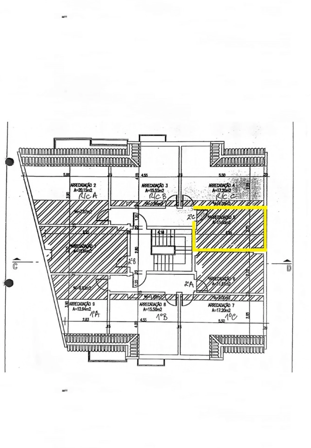 Apartamento T2 para Venda em Caparica e Trafaria Planta 2