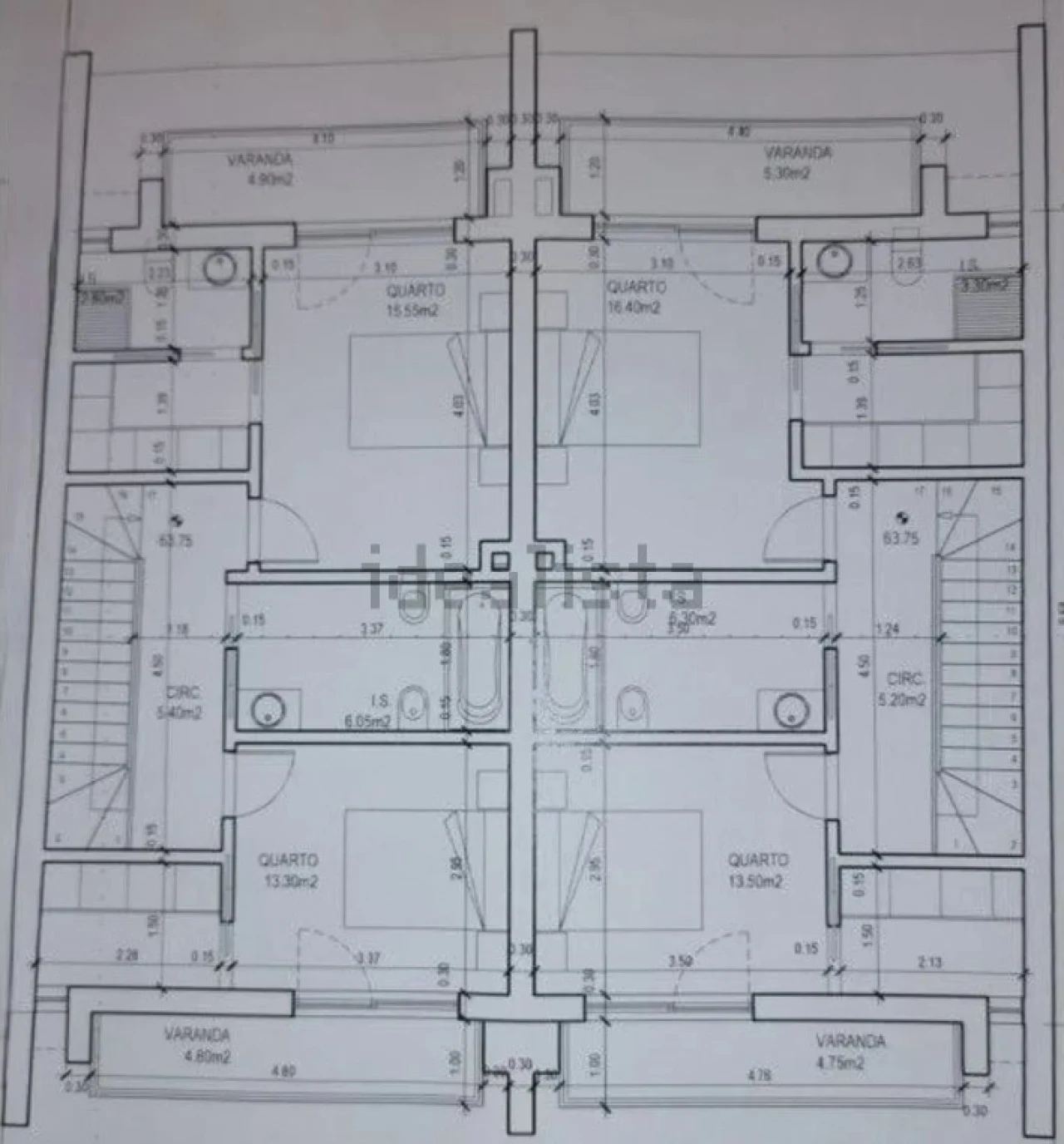 Moradia T2 para Venda em Corroios Planta 2