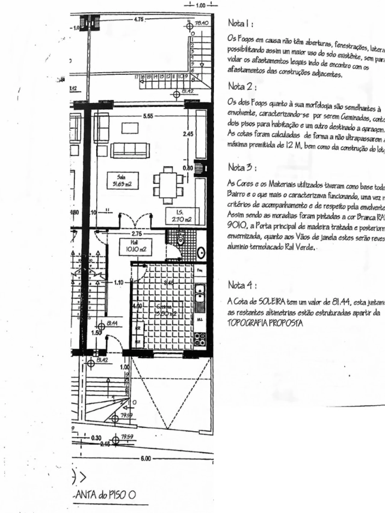 Moradia T3 para Venda em Corroios Planta 2