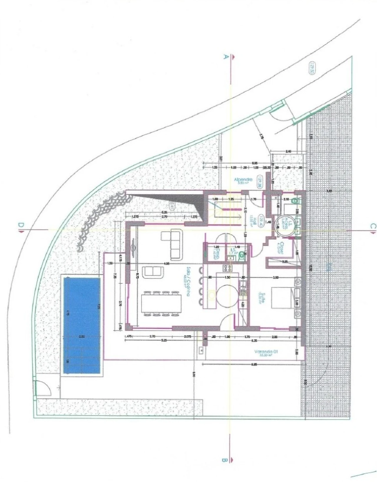 Moradia T3 para Venda em Mafra Planta 2