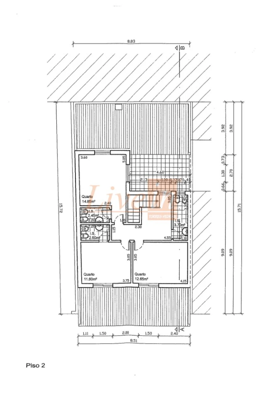 Moradia T4 para Venda em Bombarral e Vale Covo Planta 2