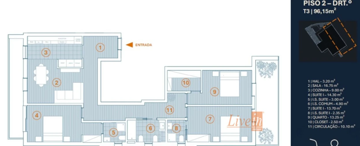 Apartamento T3 para Venda em Ericeira Foto 9