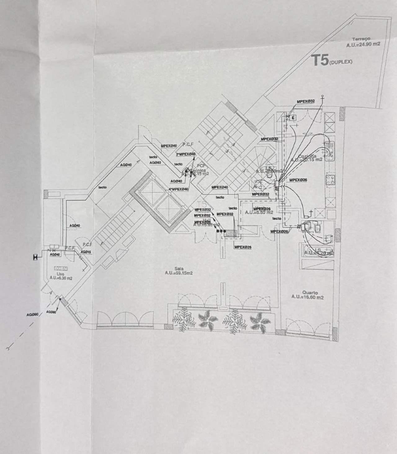Apartamento T5 para Venda em Lumiar Planta 2