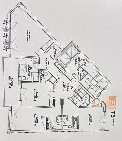Apartamento T5 para Venda em Lumiar
