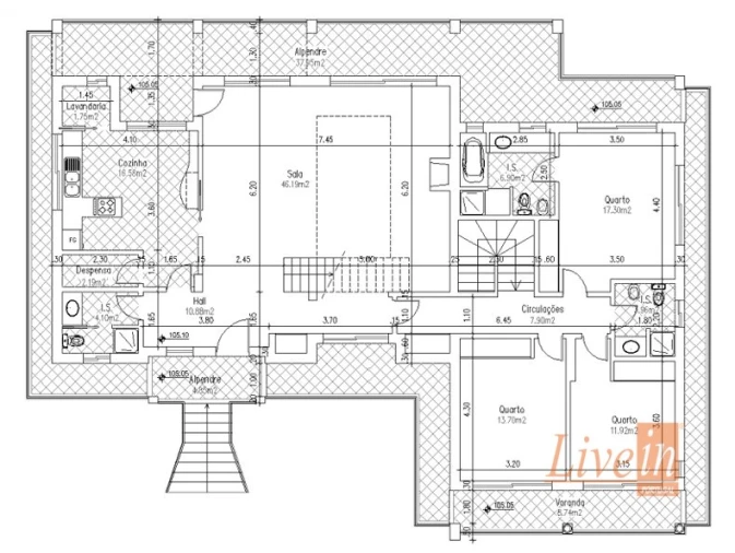 Moradia T3 para Venda em Barrio Foto 20