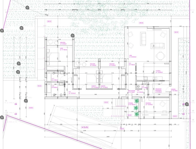 Quinta T4 para Venda em Azueira e Sobral da Abelheira Planta 1