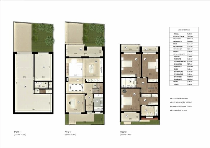Moradia T4 para Venda em Milharado Planta 1