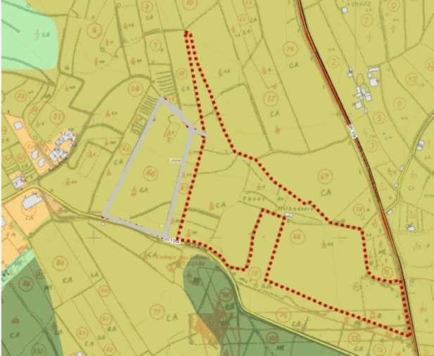 Terreno Agricola ou Rústico para Venda em Lousa Planta 1