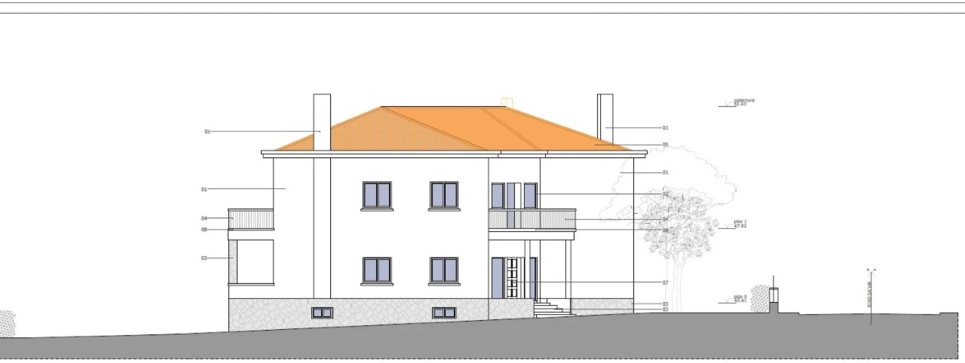 Moradia T8 para Venda em Cascais e Estoril Planta 8