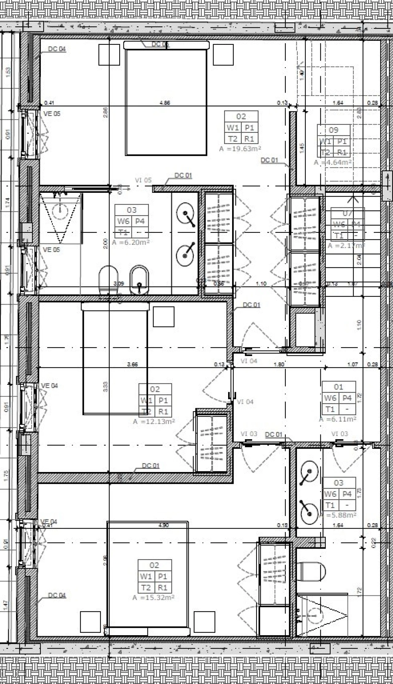 Apartamento T3 para Arrendamento em Carcavelos e Parede Planta 2