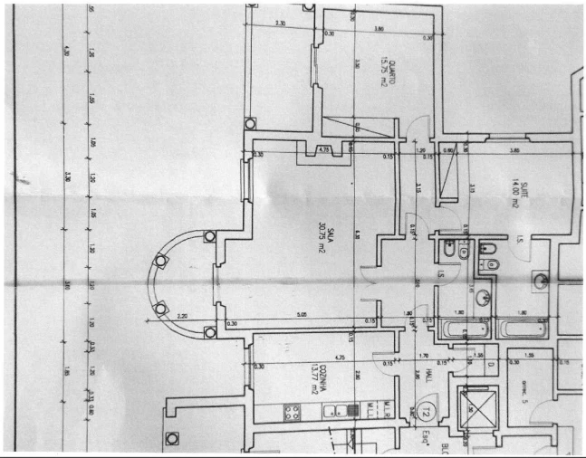 Apartamento T2 para Arrendamento em Alcabideche Planta 1