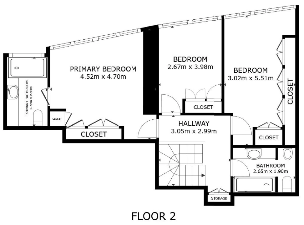 Apartamento T3 para Arrendamento em Parque das Nações Planta 2