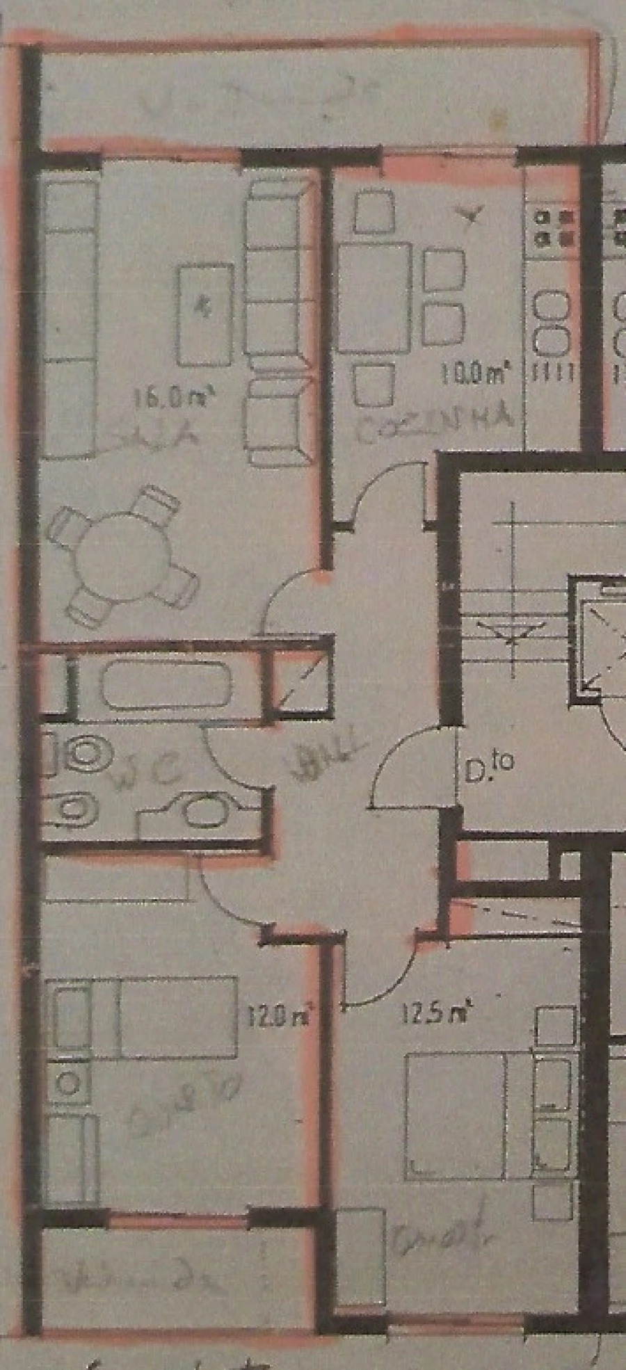 Apartamento T2 para Venda em Amora Planta 1