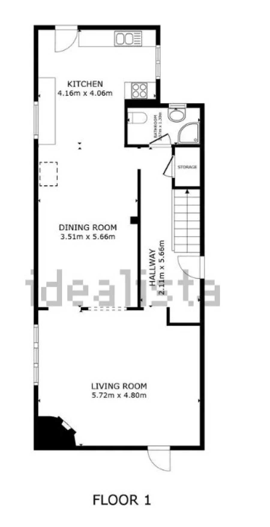Moradia T4 para Venda em Porto Salvo Planta 1