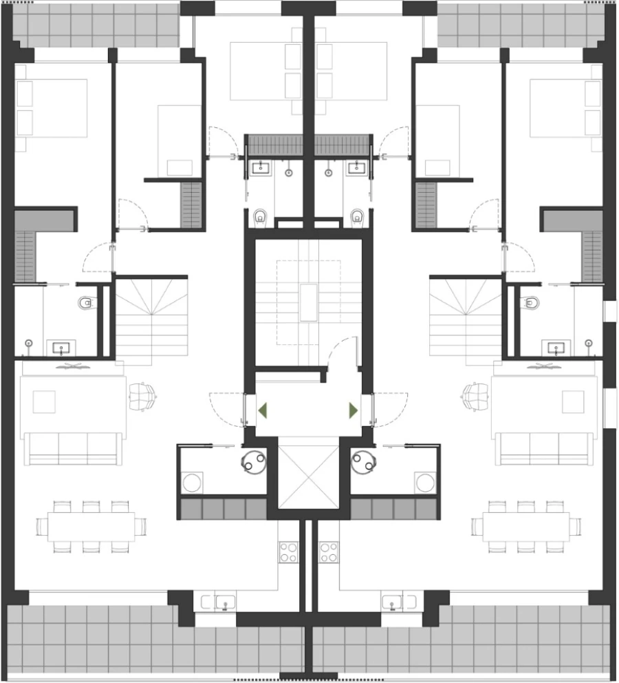 Apartamento T4 para Venda em Montijo e Afonsoeiro Planta 1