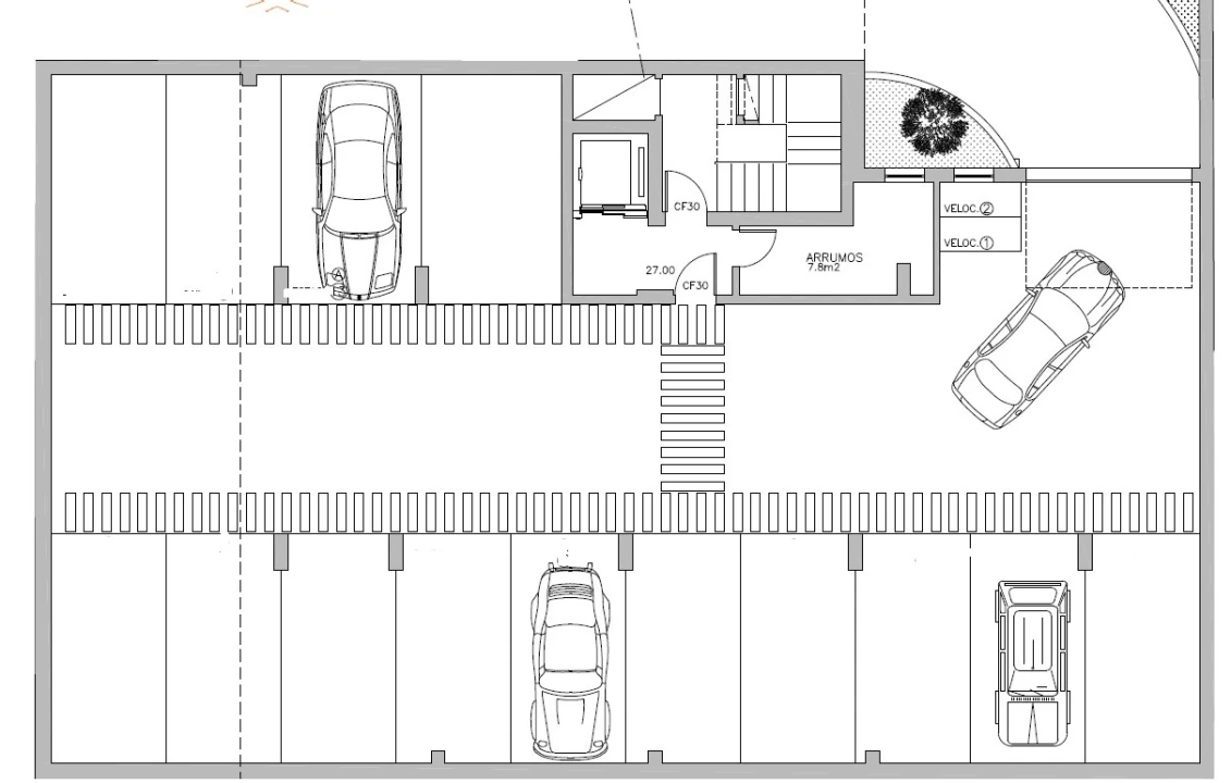 Apartamento T3 para Venda em Carcavelos e Parede Planta 2