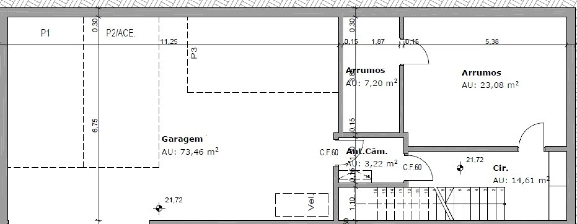 Moradia T4 para Venda em Cascais e Estoril Planta 3