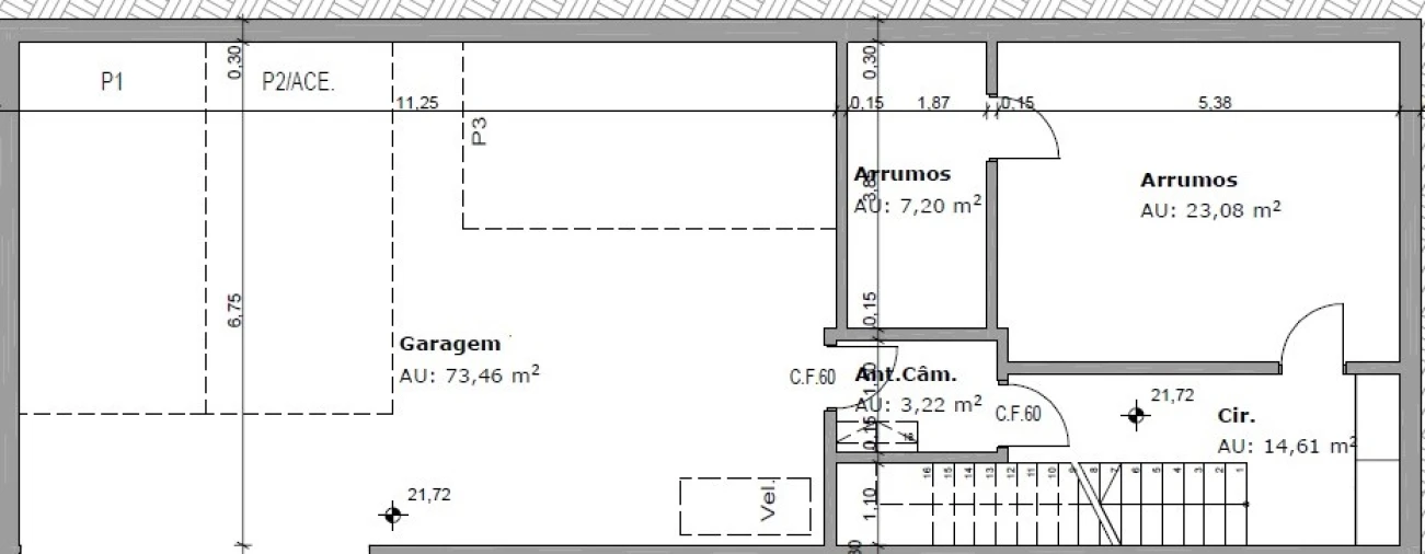 Moradia T4 para Venda em Cascais e Estoril Planta 3