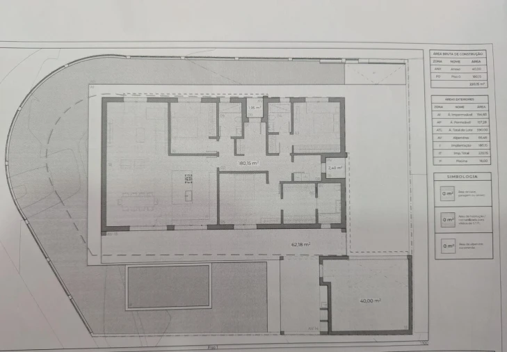 Moradia T3 para Venda em Quinta do Anjo Planta 1