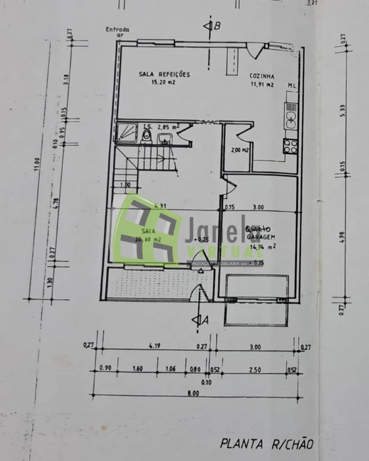 Moradia T4 para Venda em Samora Correia Planta 2