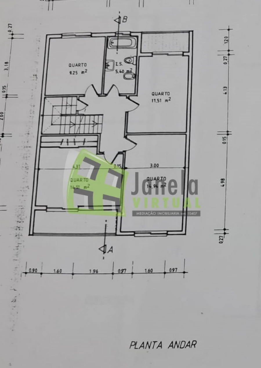 Moradia T4 para Venda em Samora Correia Planta 1