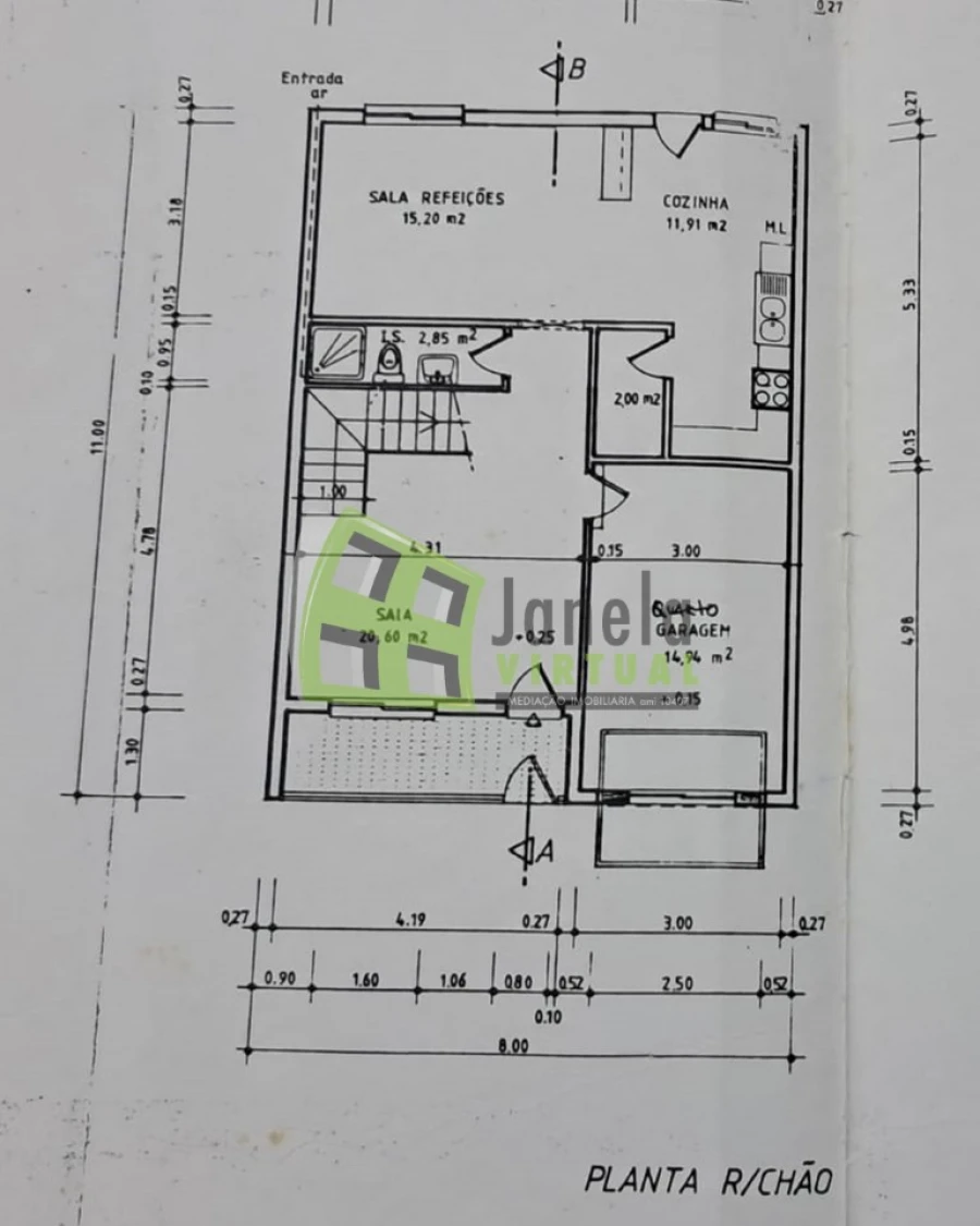 Moradia T4 para Venda em Samora Correia Planta 2