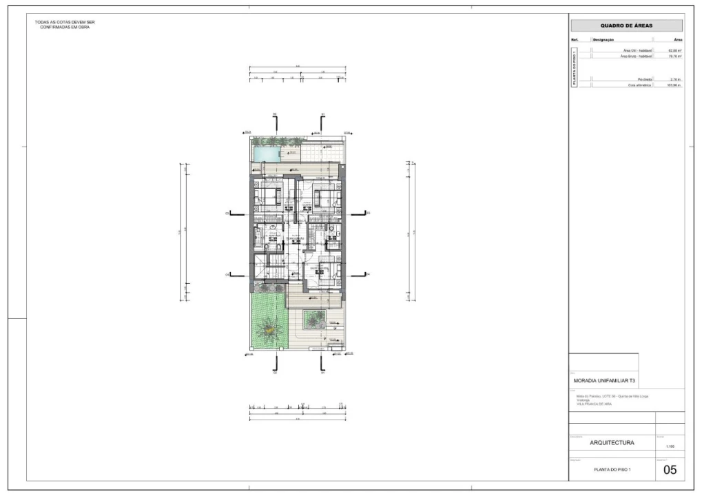 Moradia T4 para Venda em Vialonga Planta 5