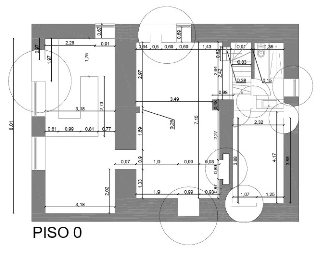 Moradia T3 para Venda em Santiago dos Velhos Planta 1