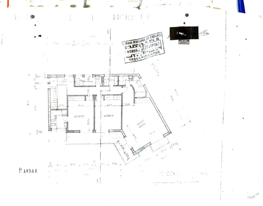 Moradia T4 para Arrendamento em Cascais e Estoril Planta 2
