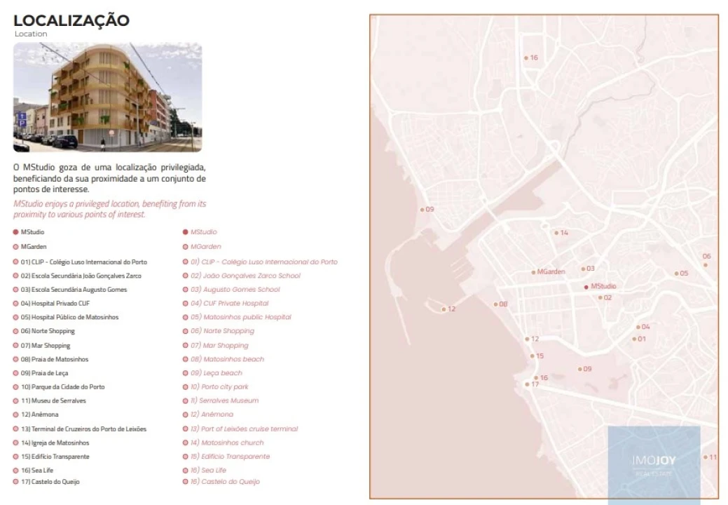 Apartamento T1 para Venda em Matosinhos e Leça da Palmeira Foto 16