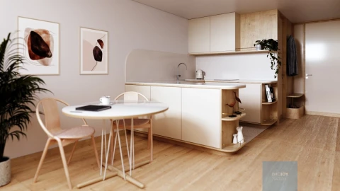 Apartamento T1 para Venda em Santa Marinha e São Pedro da Afurada
