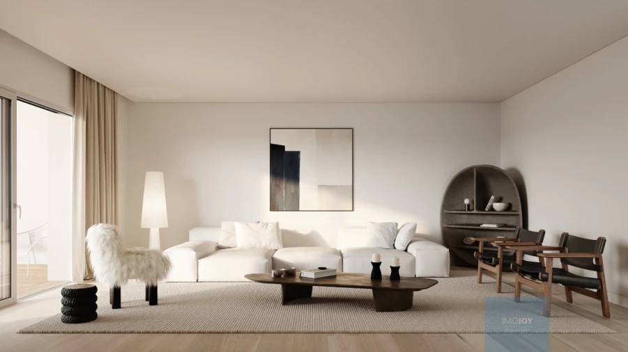 Apartamento T2 para Venda em Carcavelos e Parede Foto 4