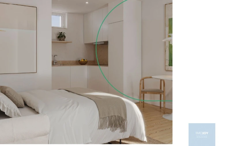 Apartamento T1 para Venda em Campo de Ourique Foto 2
