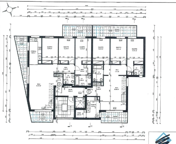 Apartamento T3 para Venda em Tavira (Santa Maria e Santiago) Planta 1