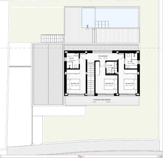 Moradia T4 para Venda em Aljezur Planta 2