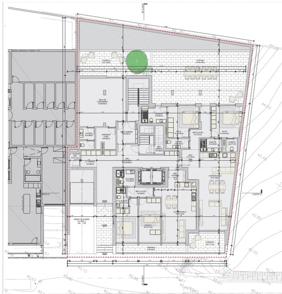 Apartamento T3 para Venda em Loures Planta 1