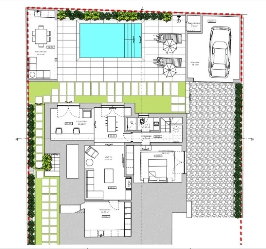 Moradia T5 para Venda em Cascais e Estoril Planta 1