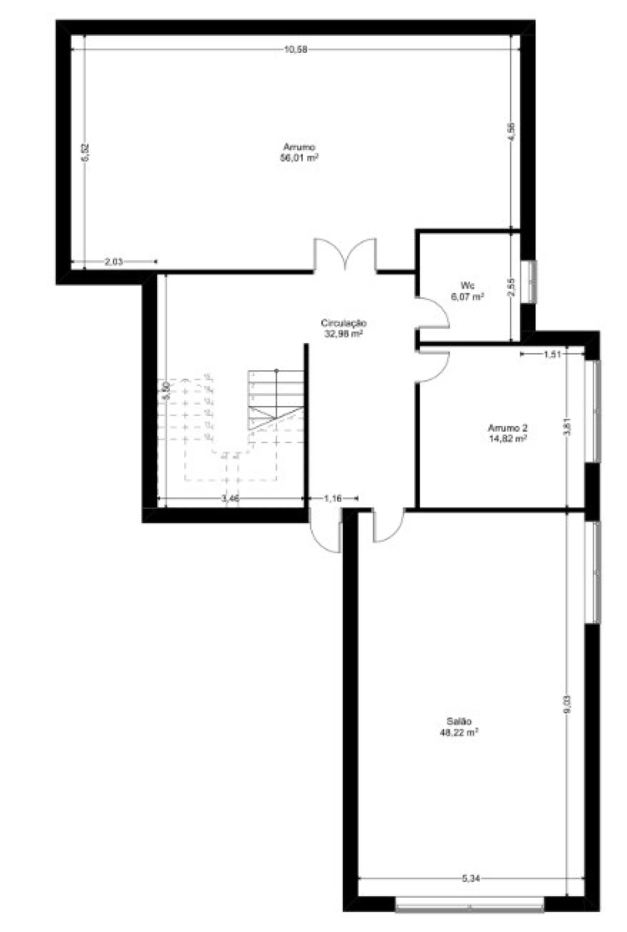 Moradia T5 para Venda em Cete Planta 2