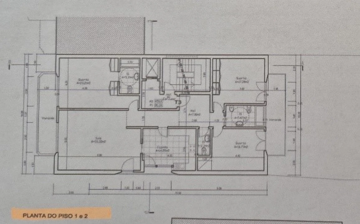 Apartamento T3 para Venda em Cascais e Estoril Planta 2