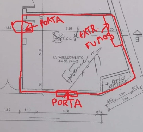 Loja para Venda em Samouco Planta 1